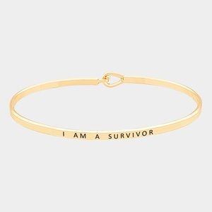 I Am A Survivor Bracelet